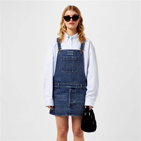 miu miu jeansjacke|miu denim mini dress.